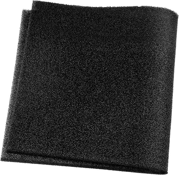 Air Filter Foam Sheet Material, 24" x 12" x 3/8" 30 PPI Filter Foam Sheet, Reusable Air Filter for Cutting and Fitting Purifier, Aquarium, Fish Tank, Air Conditioner