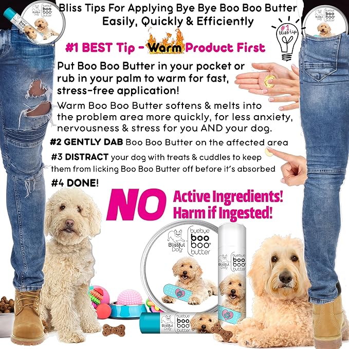 The Blissful Dog 4 oz TIN Goldendoodle Booboo Butter