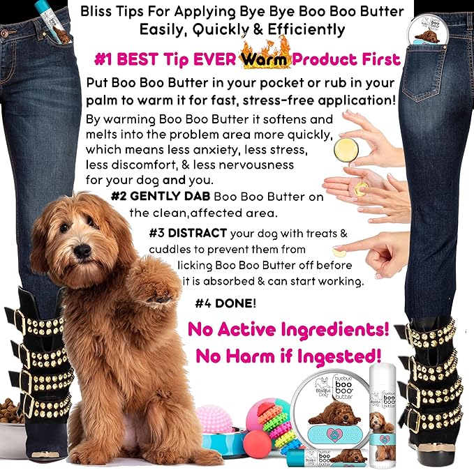 The Blissful Dog Labradoodle Boo Butter, 4 oz