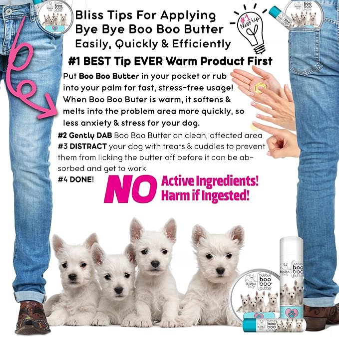 The Blissful Dog West Highland Terrier Boo Butter, 8 oz