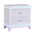 Opium - 2 Drawer Nightstand - White