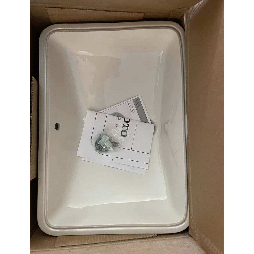 Toto LT540G#12- Under Counter Lavatory W/ Cefiontec, Sedona Beige