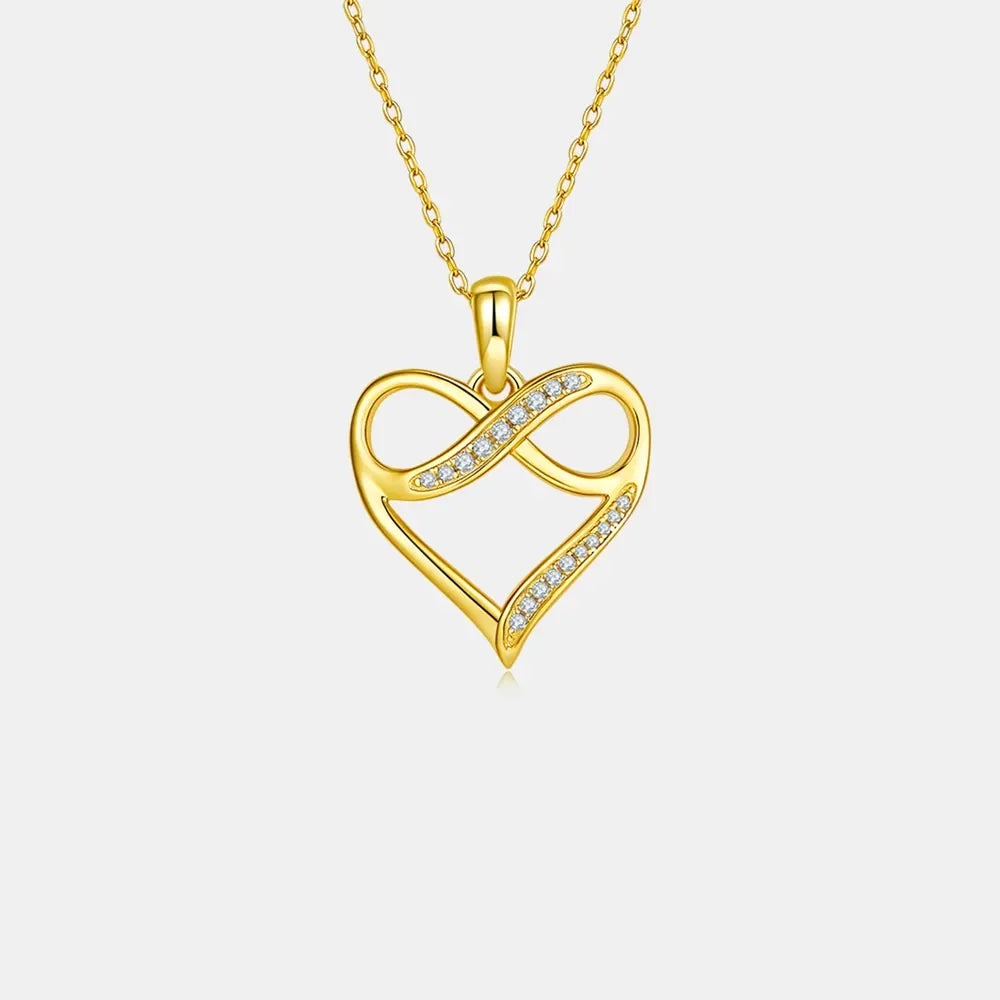 Sparkala™ 925 Sterling Silver Heart Necklace