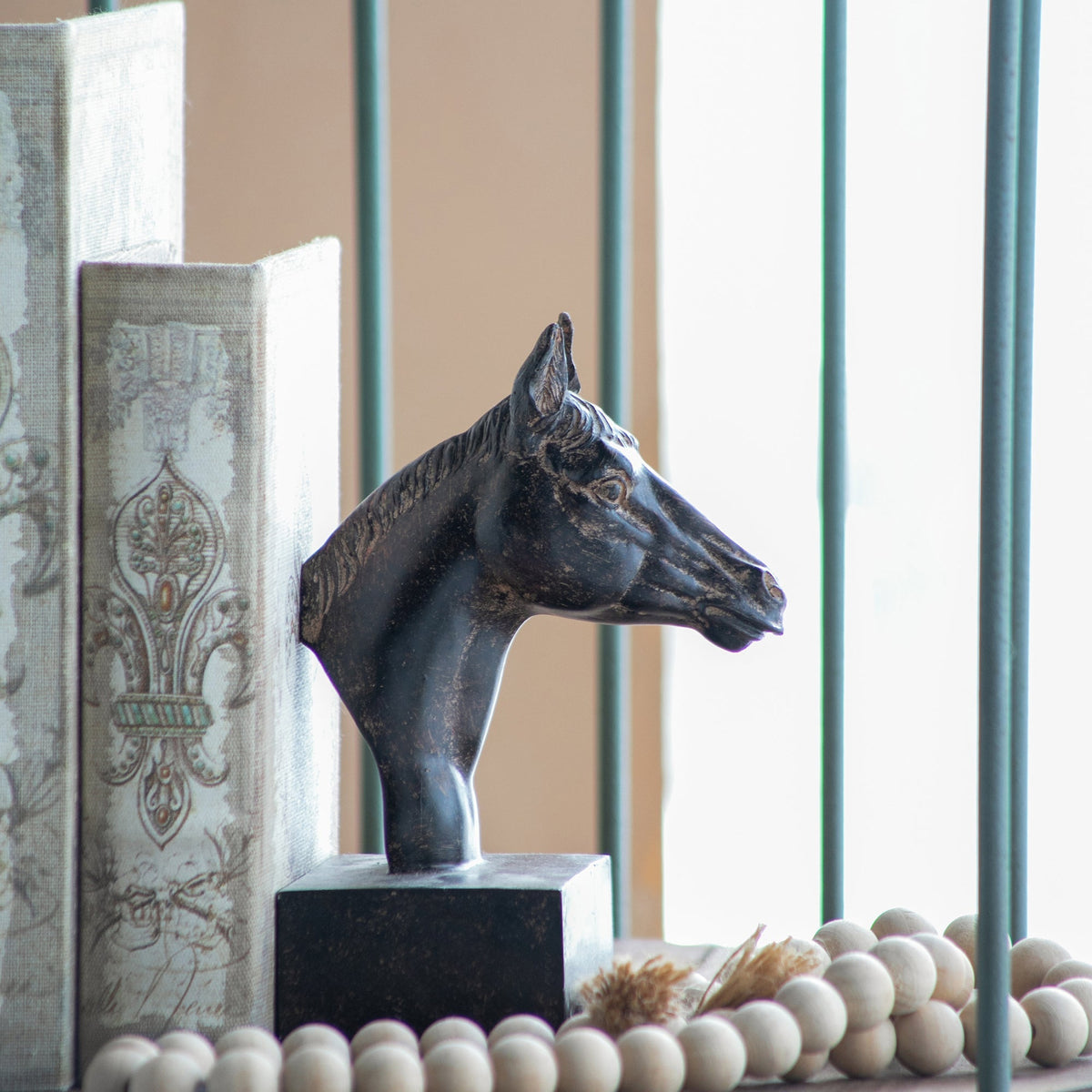 S/2 5.1x4x8' Horse Bookends
