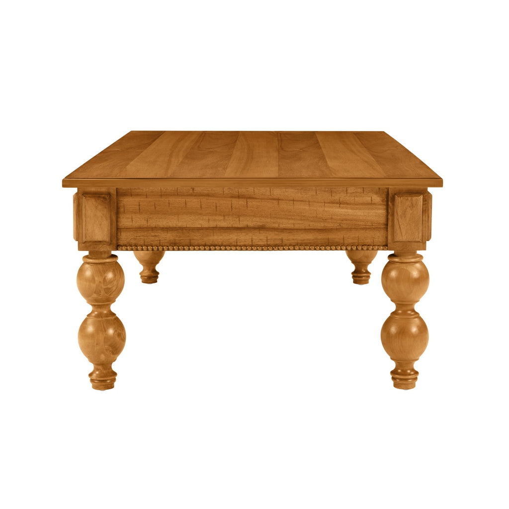 Rectangular Wooden Coffee Table with Storage Drawer
