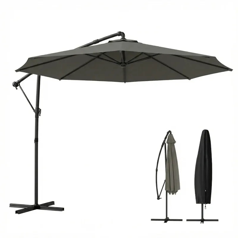 Modern Style Outdoor Hanging Cantilever Umbrella