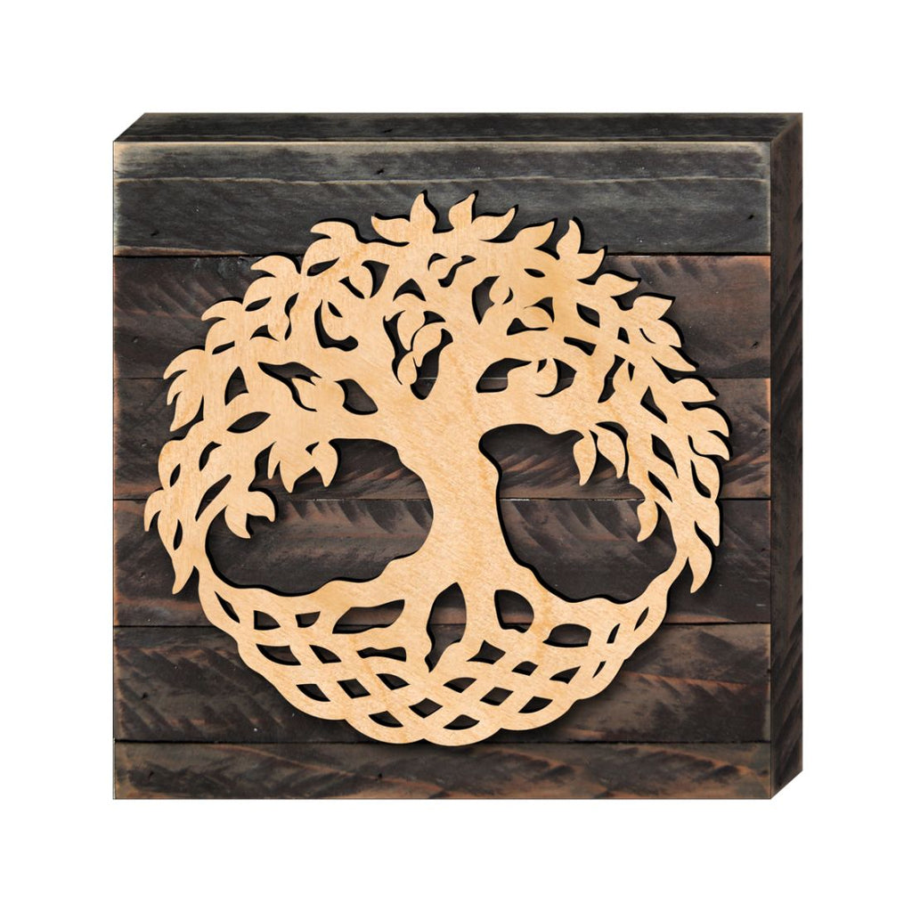 Tree of Life Celtic Art Wooden Wall Art by Celtic Art - Celtic Décor - 953167B