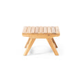 Sedona Outdoor Side Table With Open Slat Design