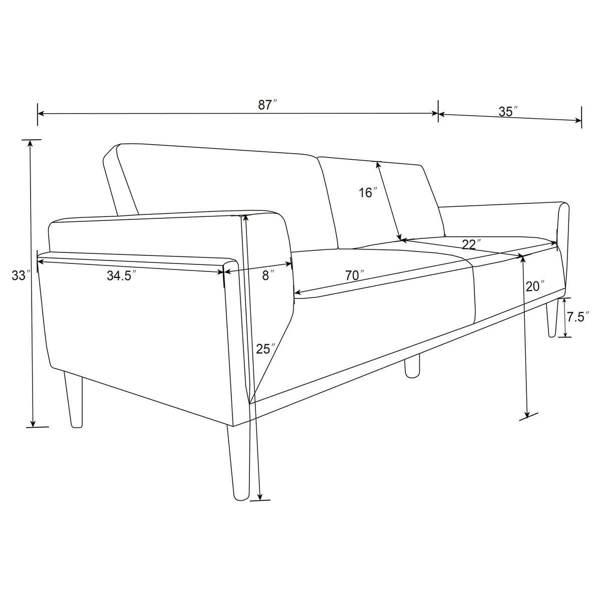Andrena - Sofa Set