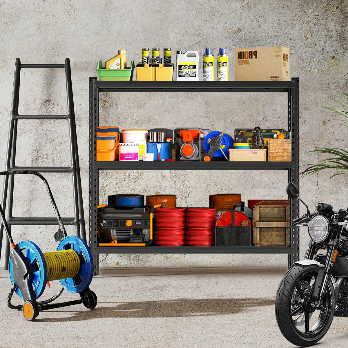 3 Tier Industrial Shelving Rack