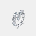 2.6 Carat Sparkala™ 925 Sterling Silver Bypass Ring