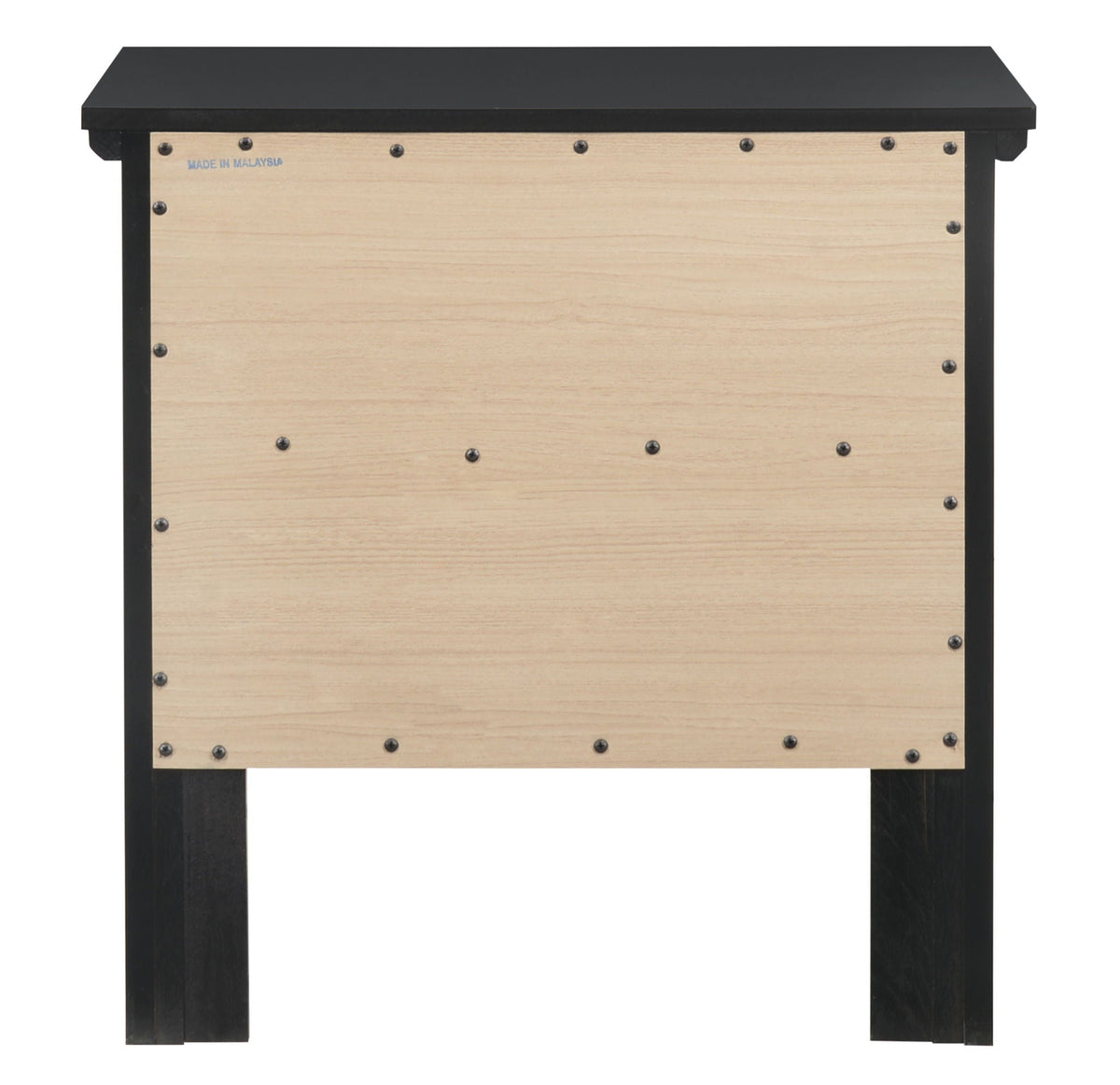 English Dovetailed Drawers Nightstand