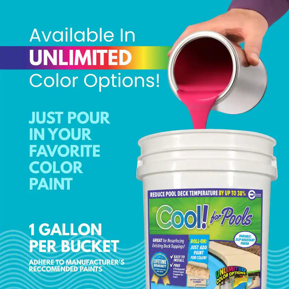 Tintable Cool Pool Deck Coating