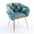 Luxury Modern Simple Leisure Single Sofa Chair Bedroom Lazy Person Household Dresser Stool Manicure Table Back Chair