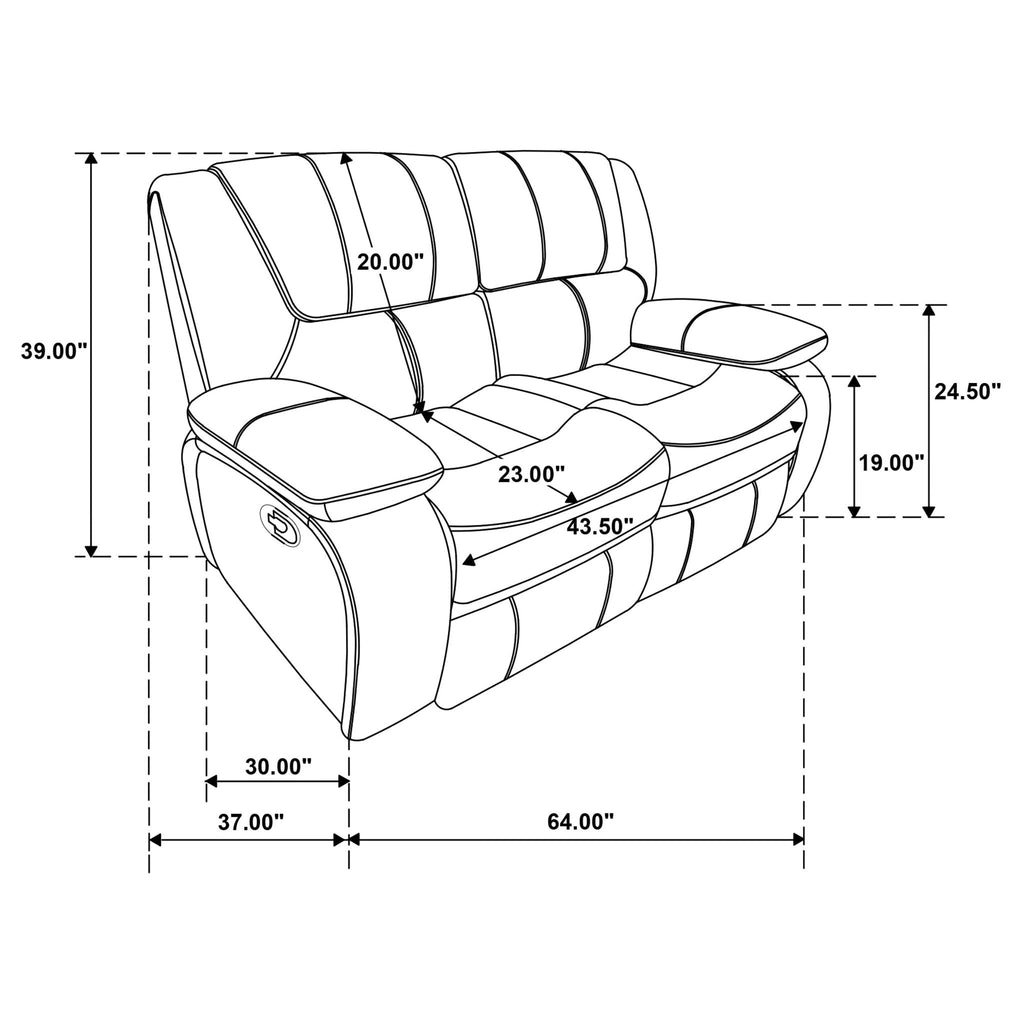 Elodie - Motion Reclining Loveseat