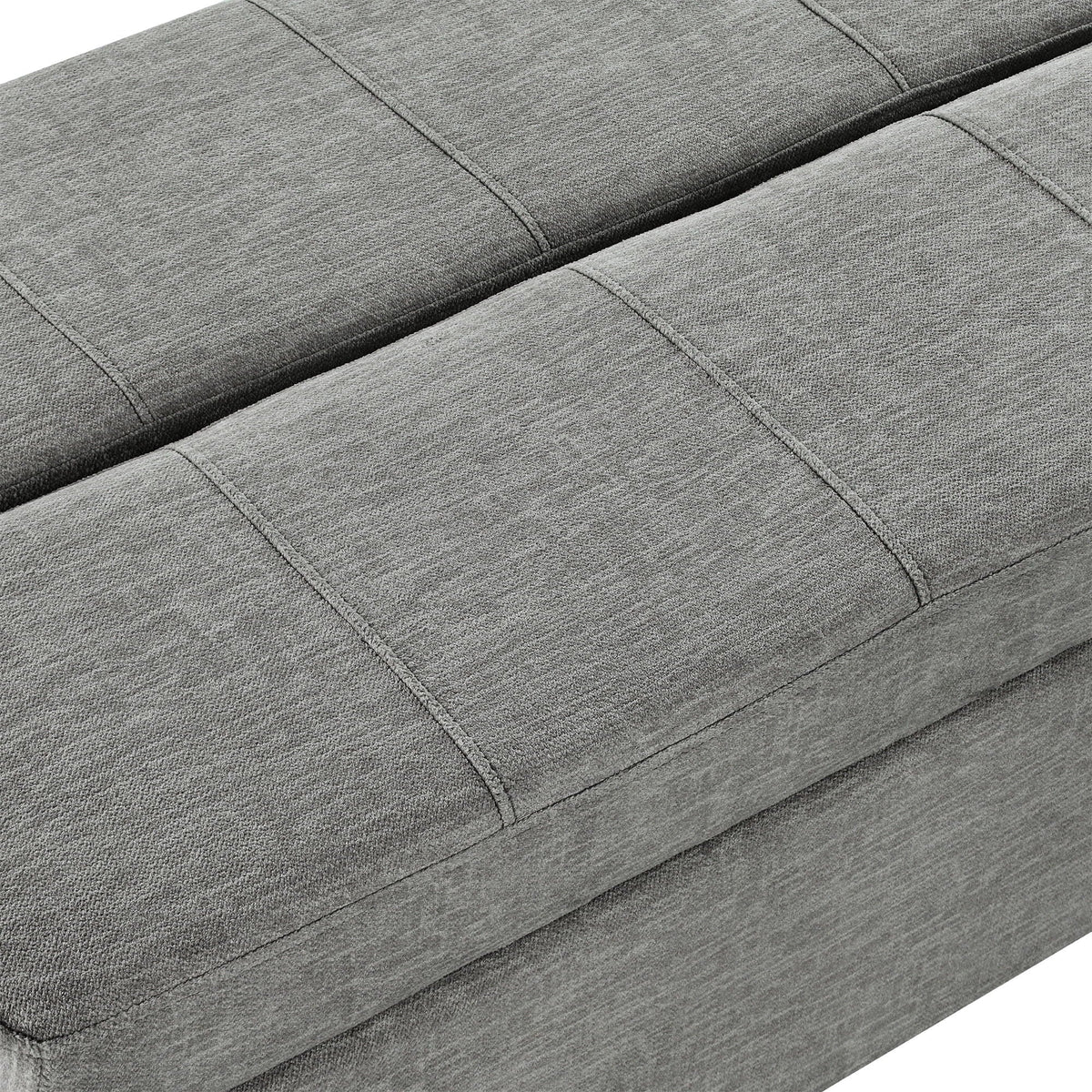 Twin Size Folding Ottoman Sleeper Bed With Mattress Convertible Guest Bed