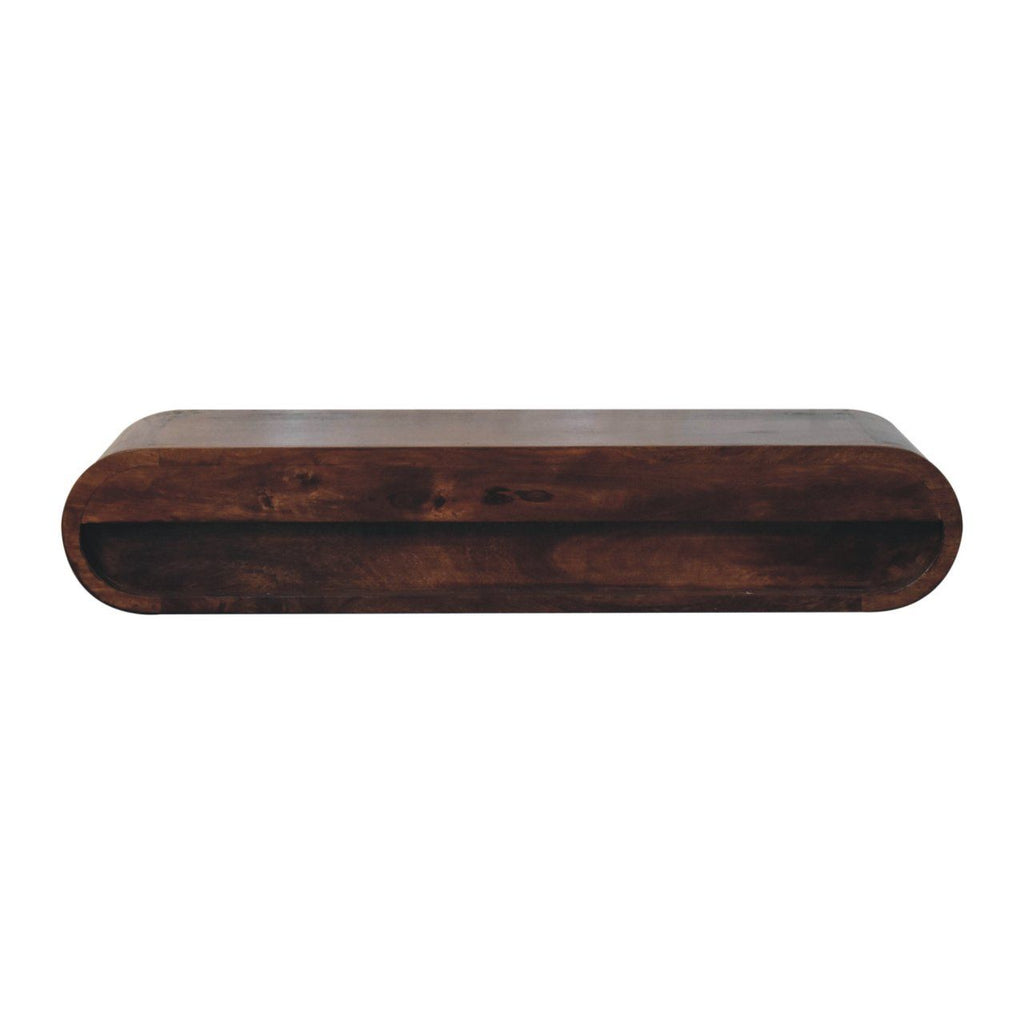 Wall Mounted Console Table - Walnut