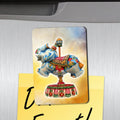 Carousel Elephant Shape Refrigerator Magnets Set of 3