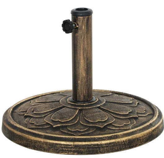 Umbrella Stand, Patio Umbrella Base, Resin Outdoor Umbrella Stand Base