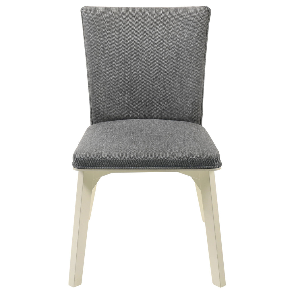 Jean - Upholstered Dining Side Chair (Set of 2) - Gray