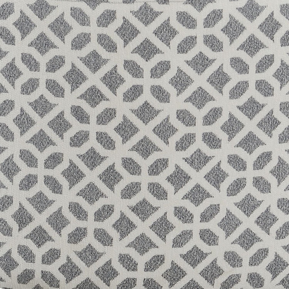 Round Ottoman - Gray