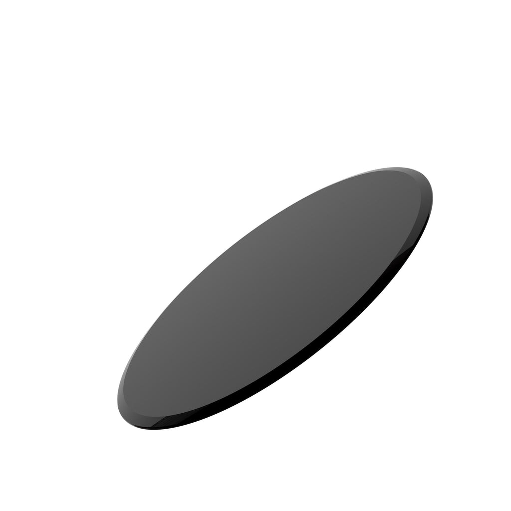 36" Round Tempered Glass Table Top Glass Thick Beveled Polished Edge