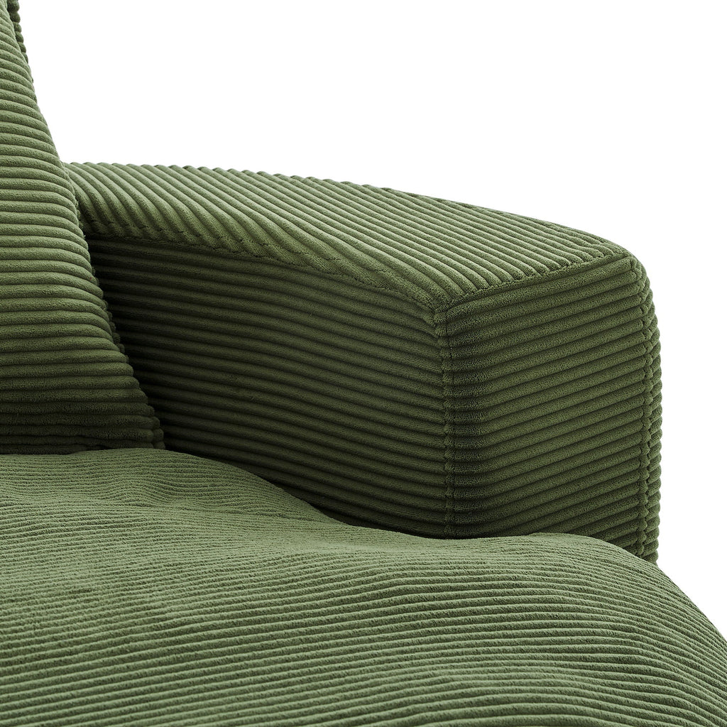 360° Swivel Accent Barrel Chair With Dual Layer Cushion And 3 Removable Pillows