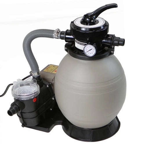 " 13"" Sand Filter with 3/4HP Pool Pump and Timer for Aboveground Swimming Pools"