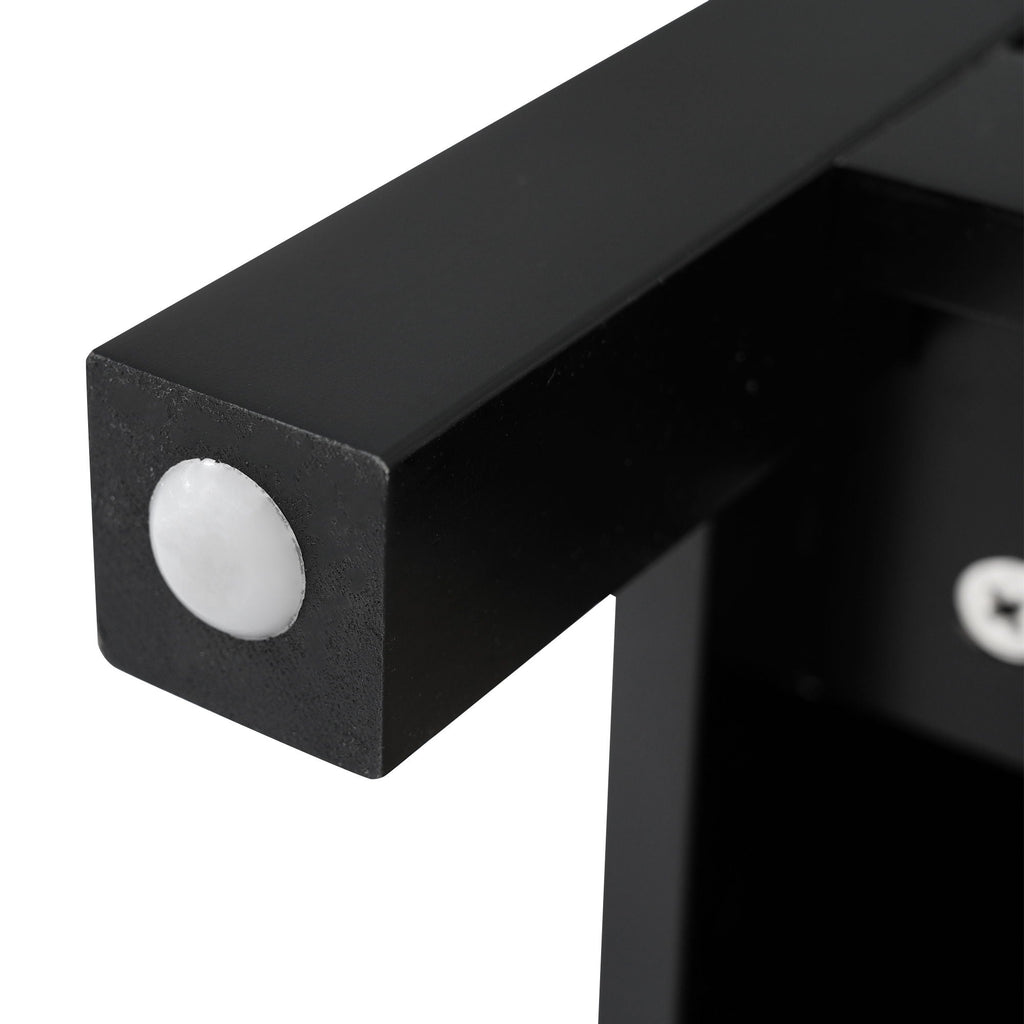 Bathroom Vanity With Sink And Ample Storage, Rectangular Undermount Sink - Black