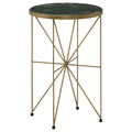 Sidney - Round Side Table - Green