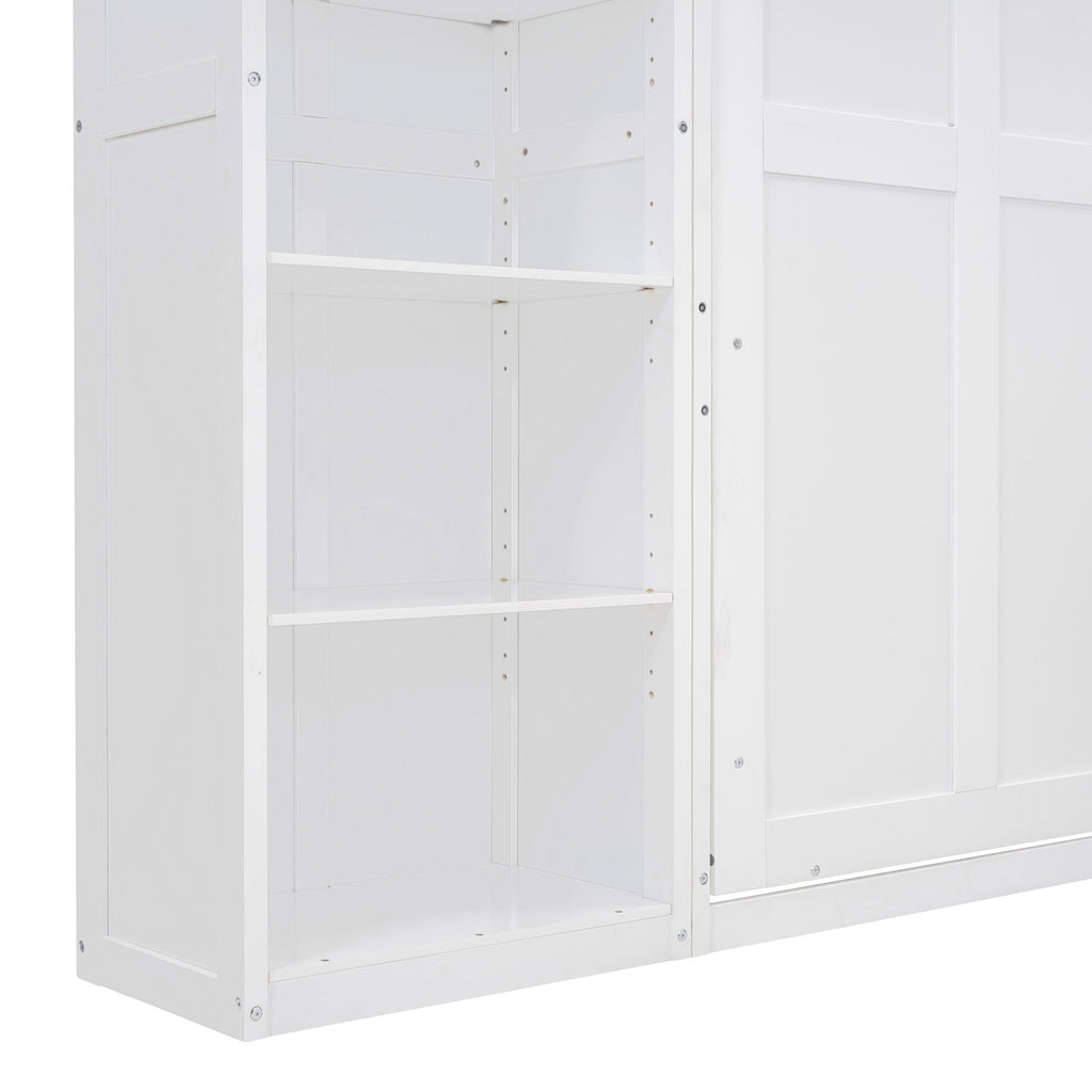 Murphy Wall Bed With Shelves