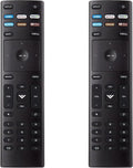 Ultimate 2-Pack Universal Replacement Remote for Vizio Smart TVs - Effortless Control for All Your Favorite Shows!
