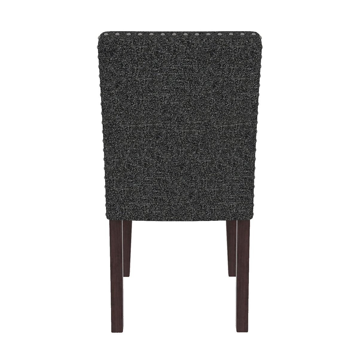 Upholstered Dining Chair With High Back Design (Set of 2)