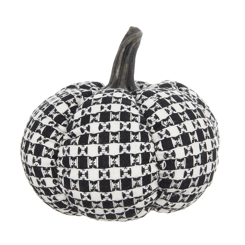 Plaid Pumpkin Decor, For Holiday Halloween Decoration