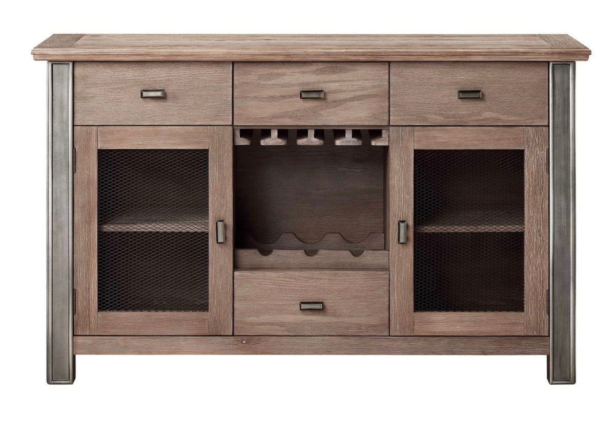 Nathaniel Server in Maple Finish