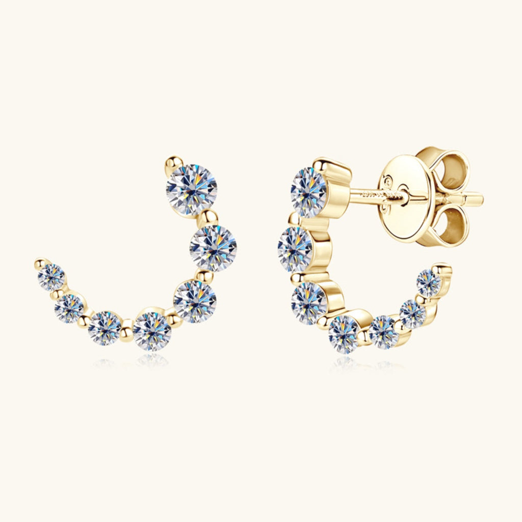 Pure Sterling Silver Inlaid Sparkala™ Stud Earrings