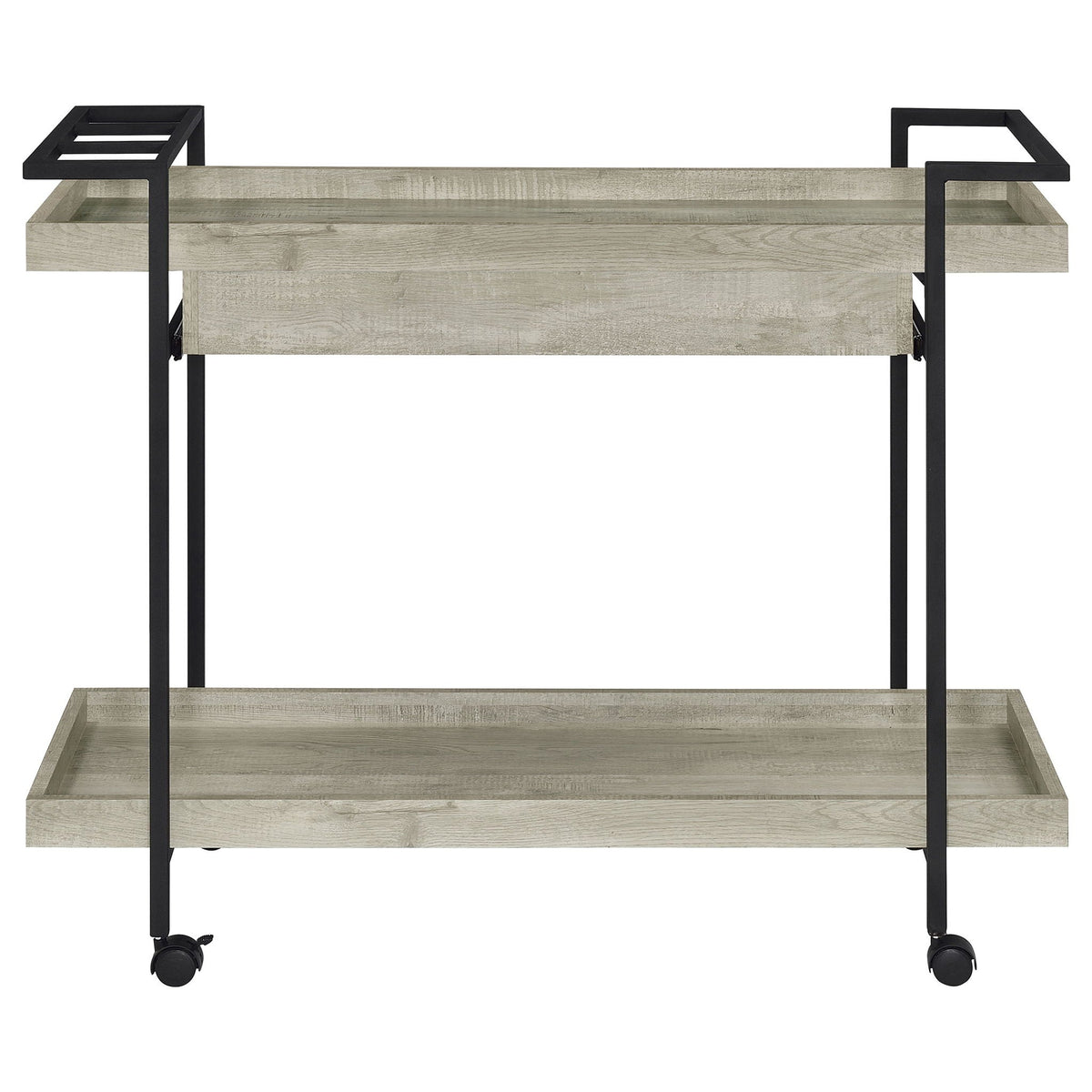 Begonia - 1 Drawer Cart - Driftwood