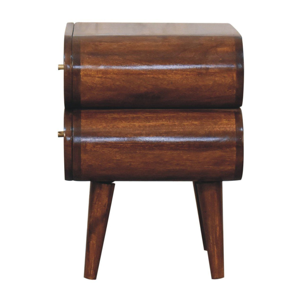 Bubble Nightstand - Brown