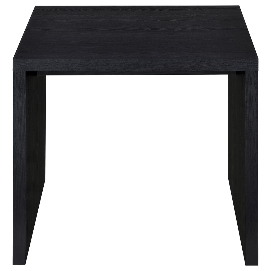 Canyon - Square Side Table - Black