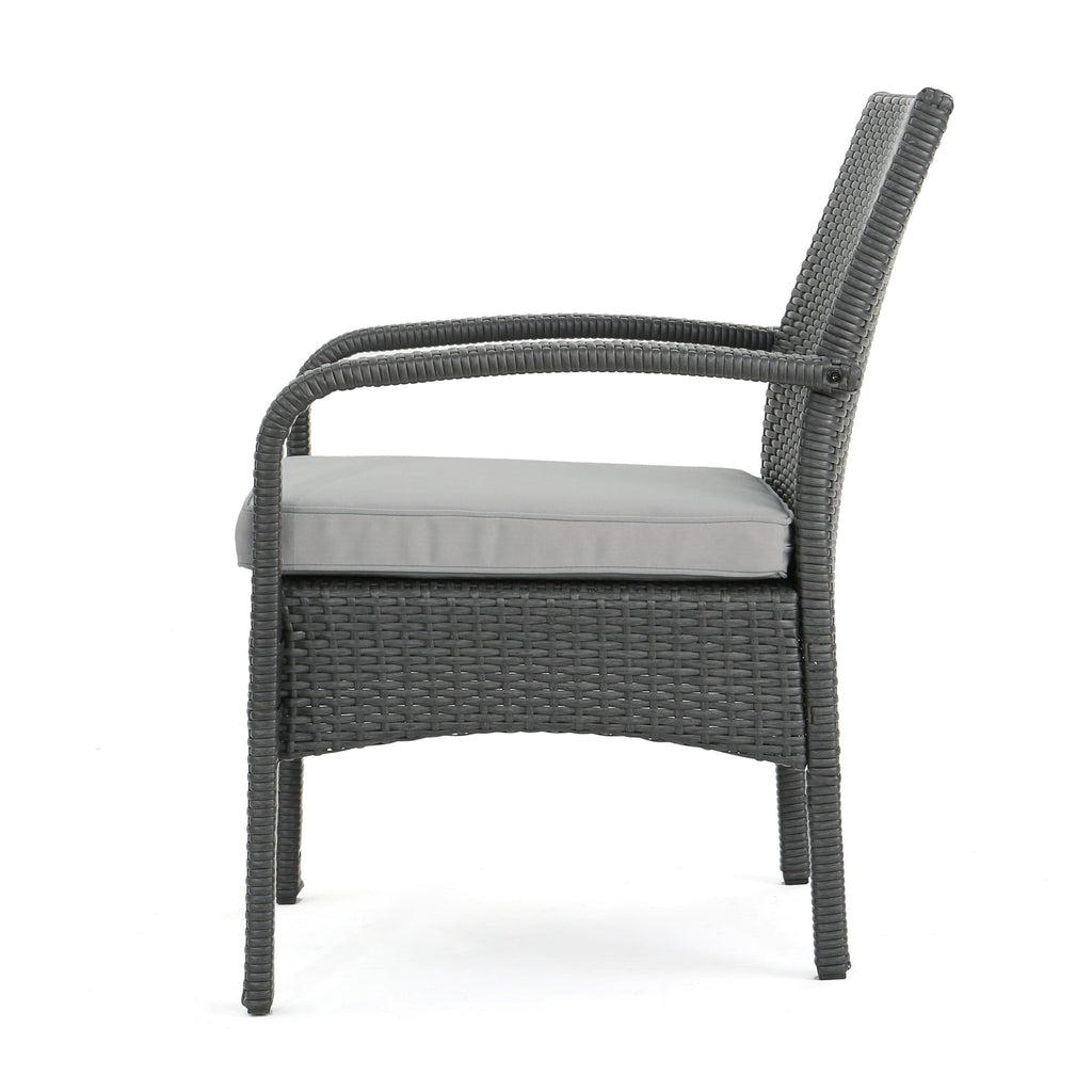 Cordoba KD Wicker 4 Piece Chat Set