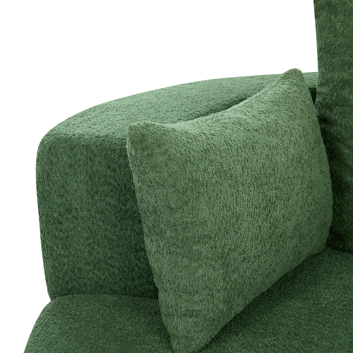 360° Swivel Accent Barrel Chair With 3 Removable Pillows For Living Room
