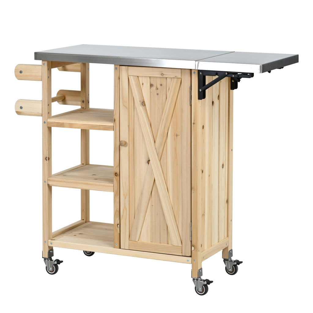 Foldable Outdoor Kitchen Island Patio Kitchen Island
