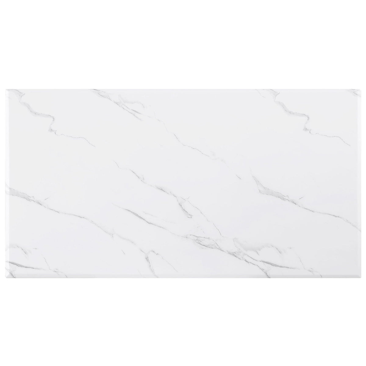 Maciel - Coffee Table With Accents - White Marble