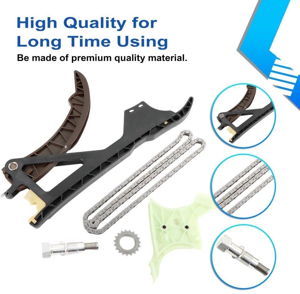 Open Box FIWARY Timing Chain Kit for BMW 128i 328i 335i N51 N52 N55 Engines