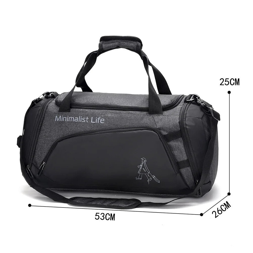 Heavy-Duty Travel Gym Bag for Frequent Travelers