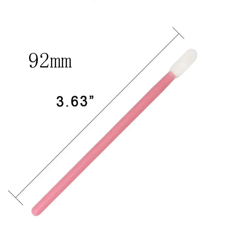 500-1000Pcs Pink Disposable Lip Brush Full Size Lipsticks Lipbrush Mascara Applicator Lipstick Wands Set Cosmetic Makeup Tool