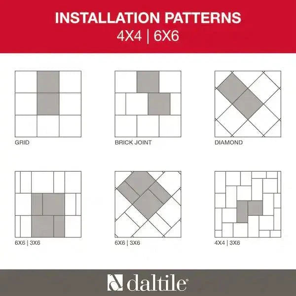Open Box Daltile Matte Desert Gray 6 in. x 6 in. Ceramic Wall Tile (12.5 sq. ft. / case)