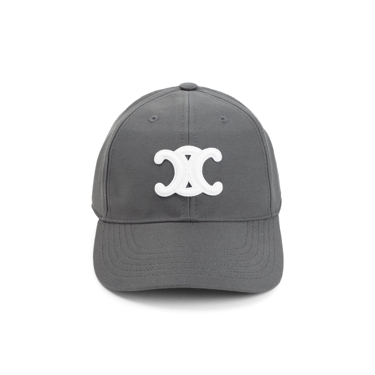CELINE Triomphe Logo-Application Baseball Cap