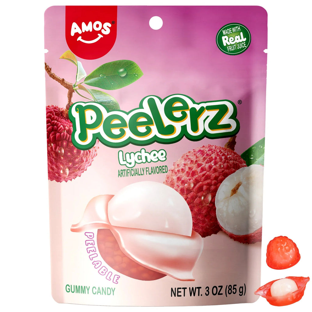 Amos Peelerz Lychee 6 pack (3oz)