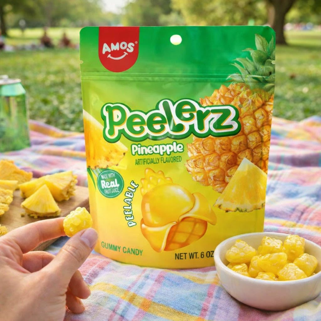 Amos Peelerz Pineapple 6 pack (3 oz)